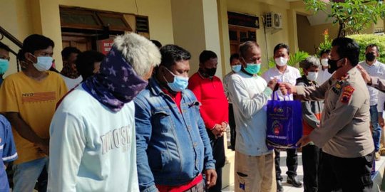 Usai Diamankan, Penyebar Selebaran Provokatif di Blora Dilepaskan dan Diberi Sembako