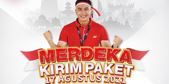 J&T Express Gratiskan Ongkir Seluruh Indonesia pada 17 Agustus!