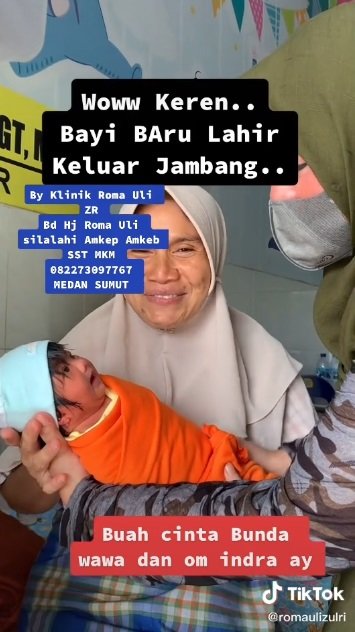 viral bayi baru lahir ganteng banget