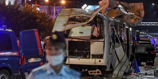 Bus Meledak di Rusia, Satu Orang Tewas