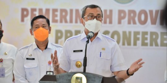 Empat Daerah di Riau PPKM Level 4, Gubernur Syamsuar Minta Penambahan Vaksin