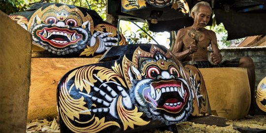Menilik Kerajinan Okokan, Alat Musik Penolak Bala Khas Bali