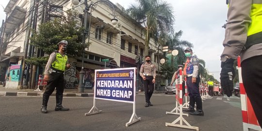 Besok, Beberapa Ruas di Kota Bandung Berlakukan Ganjil Genap 