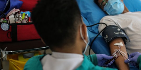 Kegiatan Donor Darah di GPIB Effatha Jakarta