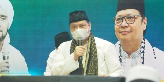 Usai Selawatan Bareng Habaib di Solo, Airlangga Diangkat Jadi Sechermania