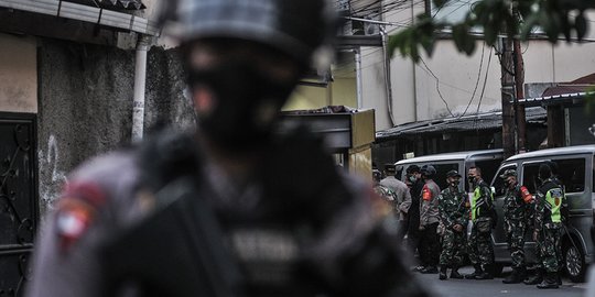 Densus 88 Tangkap Terduga Teroris di Bandarlampung