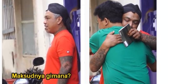 Aksi Pria Bertato Dititipi Motor Banyak Dipuji, Bukti Jangan Nilai dari Penampilan