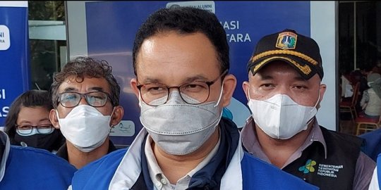 9,2 Juta Warga DKI sudah Divaksinasi, Anies Sebut Sehari Bisa Sampai 200 Ribu Dosis