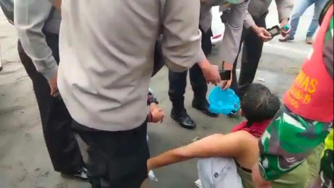 remaja bawa sabu ditangkap petugas penyekatan ppkm deli serdang begini kronologinya