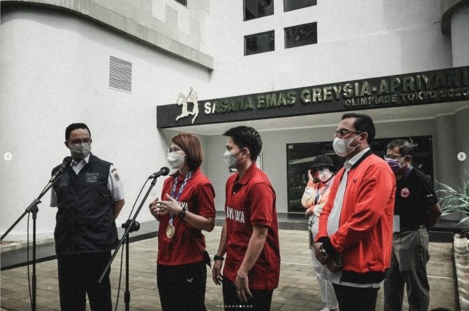 nama greysia apriyani diabadikan jadi nama gedung olahraga ini penampakannya