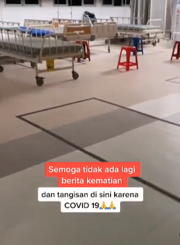 video dokter perlihatkan kondisi rumah sakit