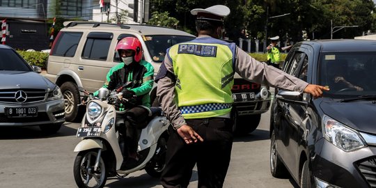 Polisi Lanjutkan Aturan Ganjil Genap Kendaraan jika PPKM Level 4 Diperpanjang