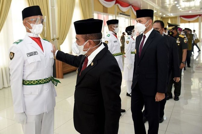 23 anggota paskibra di langkat terpapar covid 19 ini kata kadispora