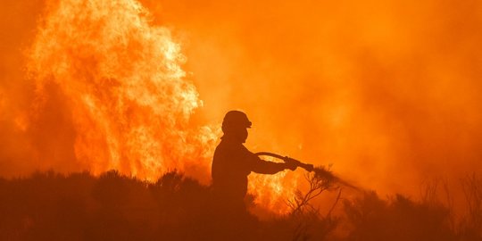 1.000 Orang Dipaksa Pengungsi Akibat Kebakaran Hutan di Spanyol