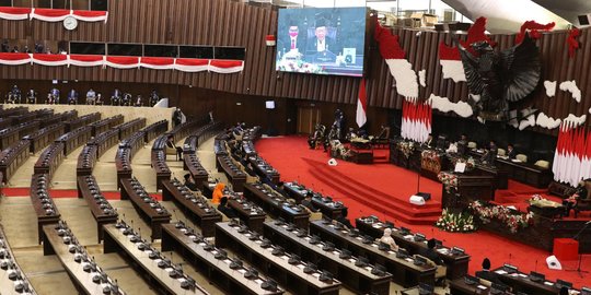 Suasana Sidang Tahunan MPR RI