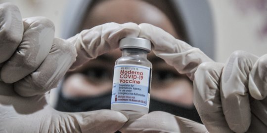 DKI akan Berikan Vaksin Moderna untuk Warga yang Belum Pernah Divaksinasi