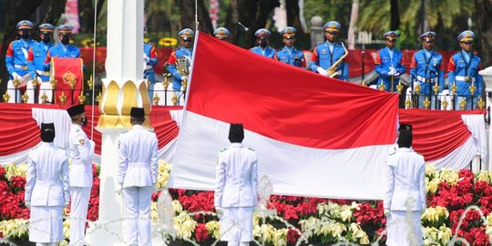 Tim Indonesia Tumbuh akan Turunkan Bendera Merah Putih di Istana Merdeka