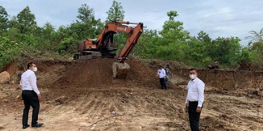 7 Penambang Ilegal di Aceh Besar Ditangkap Polisi, 3 Alat Berat Disita