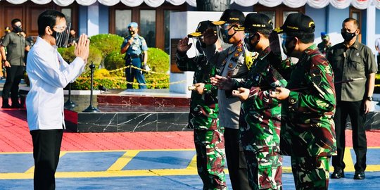 Presiden Jokowi ke Jatim, Tinjau Vaksinasi hingga Kunjungi Pabrik Pengolahan Porang