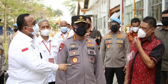 Kapolri Minta Seluruh Jajaran Perkuat Akselerasi Vaksinasi di Banten