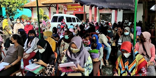 100 Ibu Hamil di Semarang Divaksinasi Covid-19 Tahap Pertama