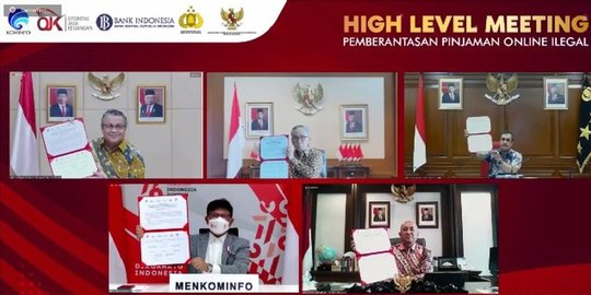 Ini Langkah Penindakan 5 Kementerian/Lembaga Berantas Pinjol Ilegal