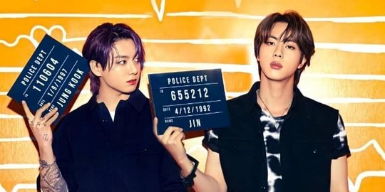 Jungkook BTS Injak Kaki Jin, Sepatu Sang Maknae Jadi Omongan - Vimarsana News