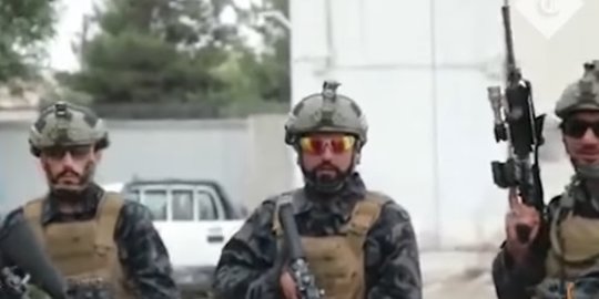 Garangnya Pasukan Elite Taliban dari Batalyon Badri 313, Berseragam Ala Militer