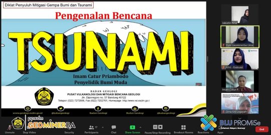 Lewat Diklat, PPSDM Geominerba Ajak Masyarakat Antisipasi Bencana Gempa & Tsunami