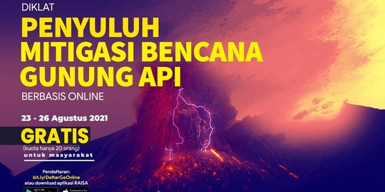 Bagaimana Penanganan Bencana Gunung Api? Ikuti Pelatihan di PPSDM Geominerba