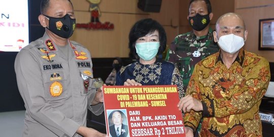 Kasus Sumbangan Rp2 Triliun, Polda Sumsel Bingung Jerat Heryanty