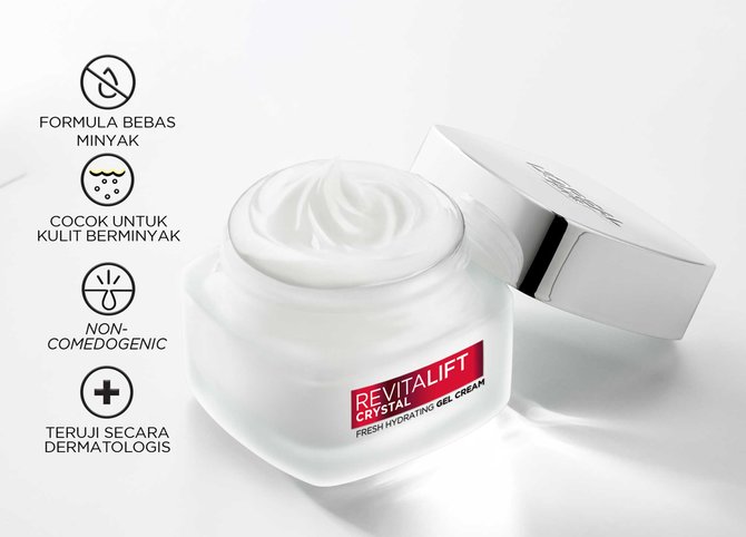 loreal paris revitalift crystal gel cream