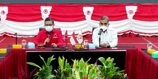 Silaturahmi Politik, PDIP Sambut Gerindra dengan Sayur Lodeh 7 Rupa