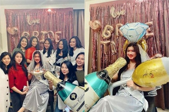 6 potret dekorasi bridal shower para seleb tanah air milik lesty kejora jadi sorotan