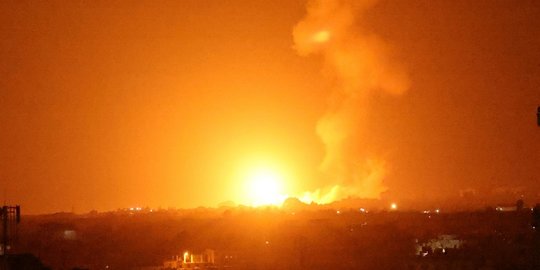 Balas Serangan Balon Api, Israel Kembali Gempur Gaza