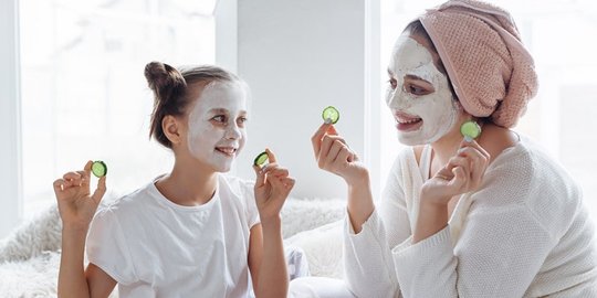 Cara membuat masker wajah alami untuk anak anak