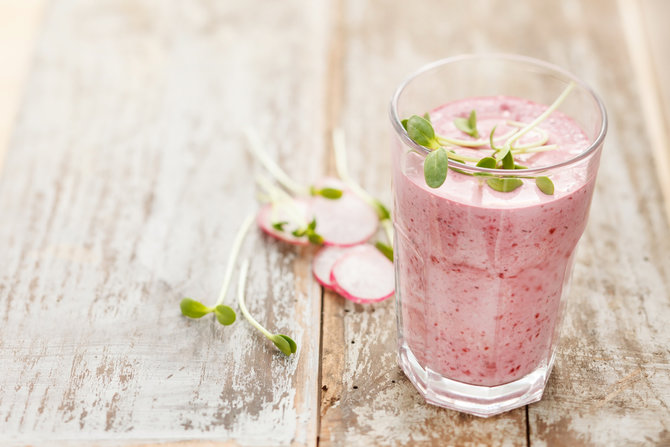 ilustrasi smoothie