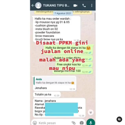 pemilik online shop beri balasan cerdik pembeli penipu