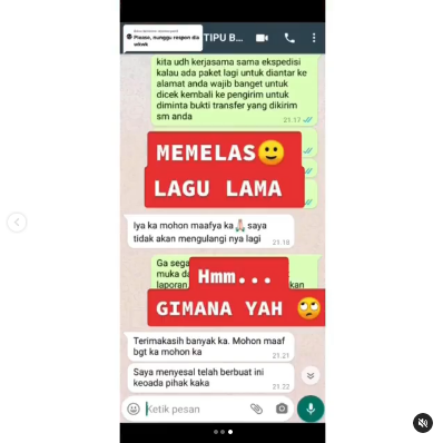 pemilik online shop beri balasan cerdik pembeli penipu