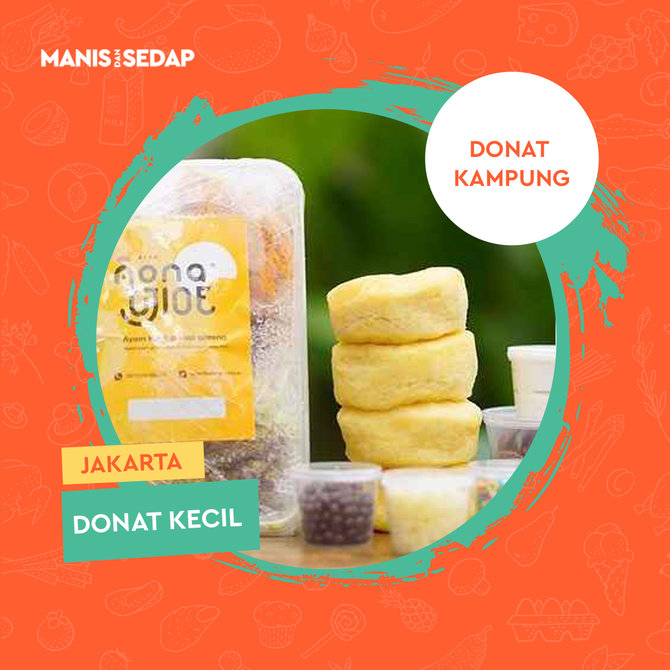 manisnya nostalgia masa kanak kanak dengan donat kampung ala donatkecil