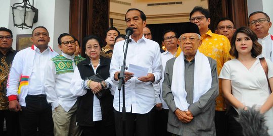 Jokowi Kumpulkan Ketum Parpol Pendukung di Istana Sore Ini