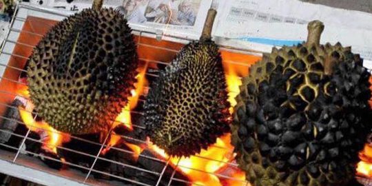 Dibakar, Nikmati Tren Baru Makan Durian di Medan
