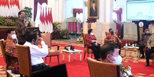 Kumpulkan Ketum Parpol Koalisi, Jokowi Bahas Perkembangan Ibu Kota Baru