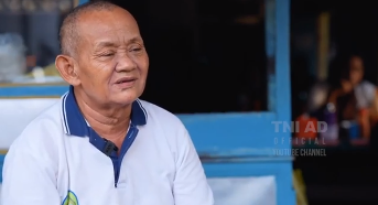 kini anak pedagang bakso sukses berseragam loreng