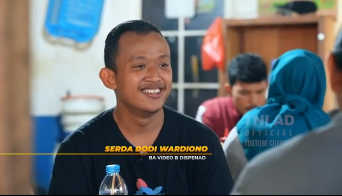 kini anak pedagang bakso sukses berseragam loreng