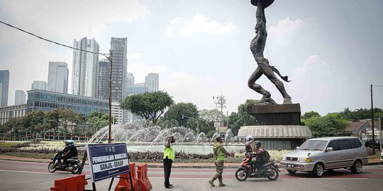 Aturan Ganjil-Genap di 3 Ruas Jalan Jakarta Mulai Diberlakukan