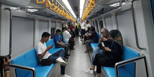 PPKM Level 4, Penumpang LRT Sumsel Turun Menjadi 33 Persen