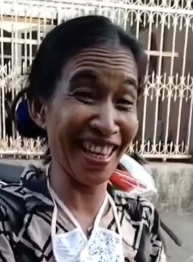 viral potret wanita mirip dengan presiden joko widodo