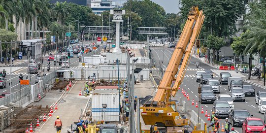 Dishub DKI Rekayasa Lalu Lintas di Area Proyek MRT Glodok-Kota Mulai 1 September