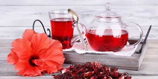 Manfaat Teh Hibiscus untuk Kesehatan, Efektif Kontrol Gula Darah dan Kolesterol